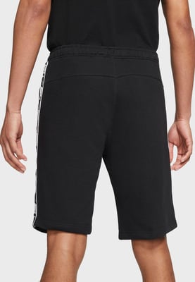 Nike NSW Repeat Herren Fleece-Shorts Schwarz