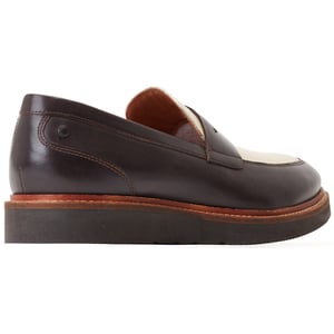 Base London Sid Leder Herren Braun/Beige Loafer