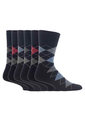 Gentle Grip - 6 Paar Herren Gentle Grip nicht elastische Socken - MGG39