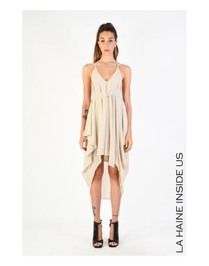 La Haine Inside Us Kleid Damen beige