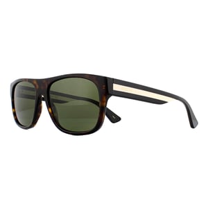 Lunettes De Soleil Gucci Gg0341s 003 Havana Vert