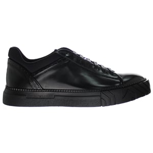 Emporio Armani Womens Black Trainer