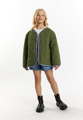 Dreimaster Steppjacke Mädchen Olive