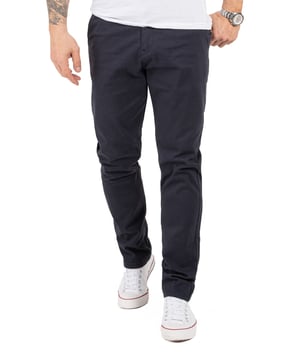 Indumentum Stoffhose Dunkelblau