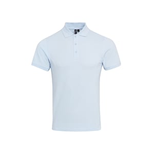 Premier Mens Coolchecker Plus Pique Polo mit CoolPlus (Hellblau)