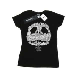 Disney - "Nightmare Before Christmas Jack Skellington Jack-O-Lanterns" T-Shirt für Damen (Schwarz)