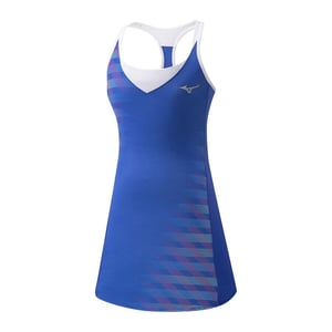 Mizuno Tennis Womens Blue Kleid