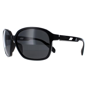Adidas Oval Womens Glänzend Schwarz Kontrast Grau SP0013
