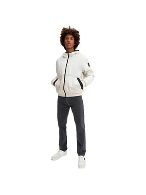 Calvin Klein Damen Windjacke mit ecru Akzenten
