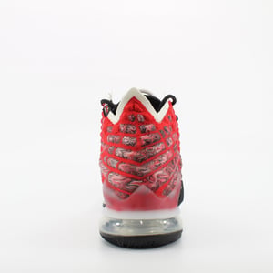 Nike Lebron XVII Red Textile Schnüren -Herren -Trainer BQ3177 601