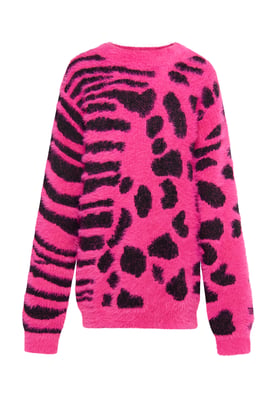 Mymo Strickpullover Mädchen Rosa