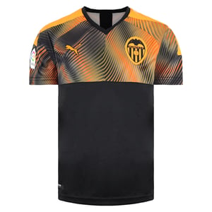 Puma Valencia C.F Kinder schwarzer Fußballtop