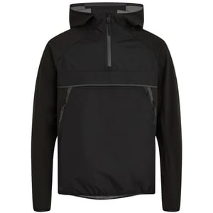 Belstaff Airside Pullover mit halbem Reißverschluss Schwarz Jacke