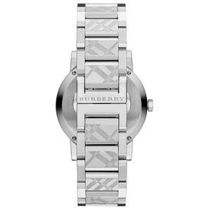 Burberry BU9037 Die Stadt graviert überprüft Stahl Unisex-Uhr