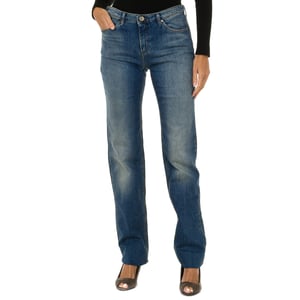 Lange Stretch-Denim-Hose für Damen 6X5J85-5D0JZ