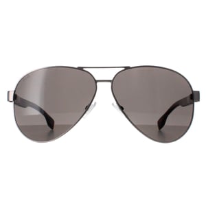 Hugo Boss BOSS 1560/O/S R81 matte Ruthenium grau braun Sonnenbrille