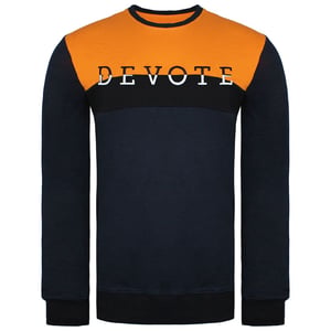 Devote London Blake Mens Black/Navy Pullover