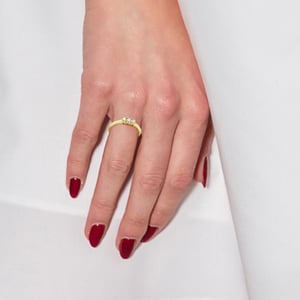 DIADEMA - Ring - Trilogie Diamant - Gelbgold