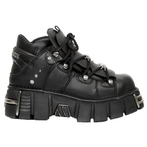 New Rock Unisex-Gothic-Stiefel aus veganem Leder – M-106-VS1