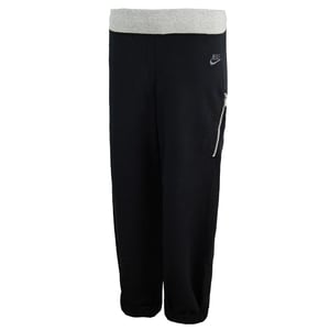 Nike Sportswear Stretch Taille Bottoms Black Kids Trackhose 411876 010