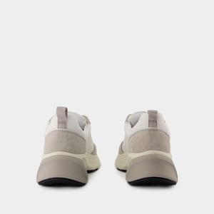 Sneakers Good Luck Trainer - Tory Burch - Leder - Weiß