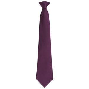 Premier - "Colours Fashion" Krawatte Zum Anklemmen für Herren/Damen Unisex (Violett)