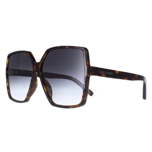 Saint Laurent Square Damen Havanna Blau Gradient SL 232-BETTY