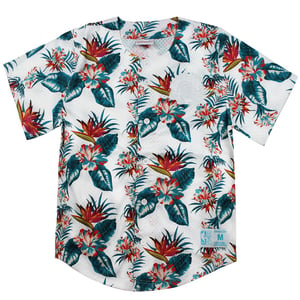 Mitchell & Ness Raptors Blumendruck Männer Hemd