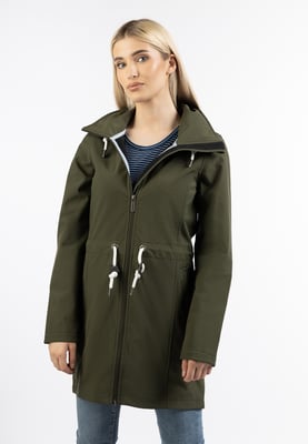 ICEBOUND Softshellmantel Damen Dunkeloliv