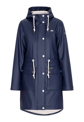 Schmuddelwedda Regenmantel Damen Marine