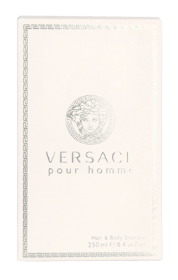 Versace Pour Homme Hair & Body Shampoo.