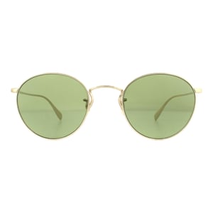 Les peuples oliver ronds unisexes or vertes c en lunettes de soleil