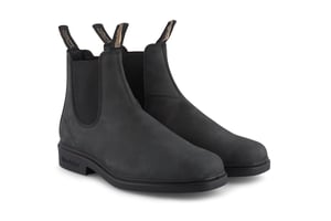 Blundstone #1308 Rustikaler schwarzer Chelsea-Stiefel