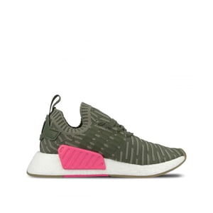 Adidas nmd_r2 Primeknit-Schnüre-up Grüne Synthetische Frauen Running Trainer By9953