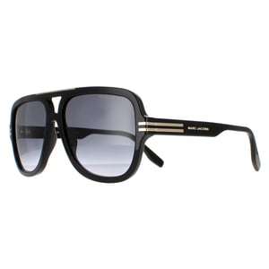 Marc Jacobs Aviator Herren Schwarz Dunkelgrau Gradient MARC 637/S