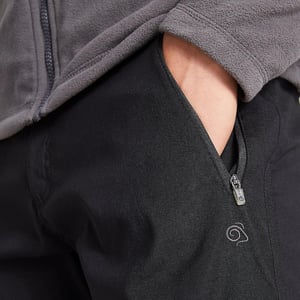 Craghoppers Mens Expert Kiwi Pro Stretch-Hose (Schwarz)