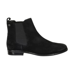 Stiefelette mit Samt-Effekt und Gummibändern WF200004A Damen