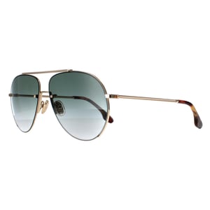 Victoria Beckham Pilotenbrille Damen Gold Grün Gradient VB213S