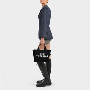 The Small Tote Bag - Marc Jacobs - Baumwolle - Schwarz
