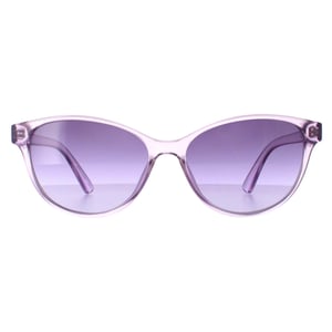 Calvin Klein CK20517S 551 Kristall lila Sonnenbrille mit Farbverlauf