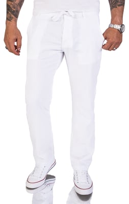 Rock Creek Stoffhose Weiß
