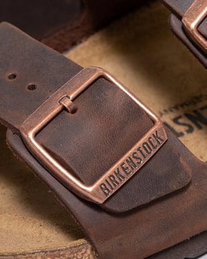 Birkenstock Arizona Geöltes Nubuk Damen Sandalen