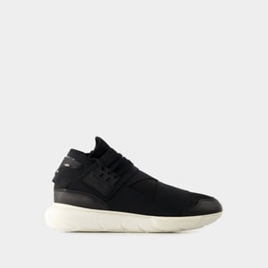 Qasa Sneakers - Y-3 - Leder - Weiß