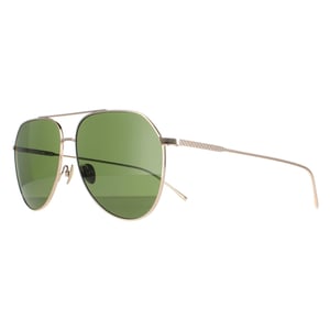 Lacoste Aviator Unisex Glänzend Gold Grün L209S