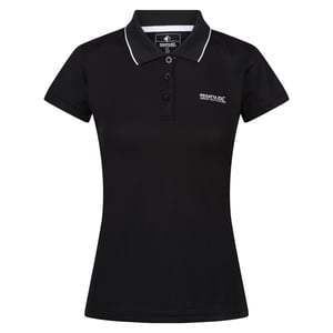 Regatta - "Maverick V" Poloshirt für Damen (Schwarz)