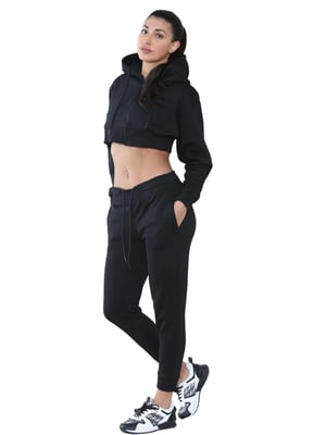 Kruze | Womens Crop-Trainingsanzug Set