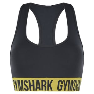 Gymshark Fit Womens Charcoal Sports BH