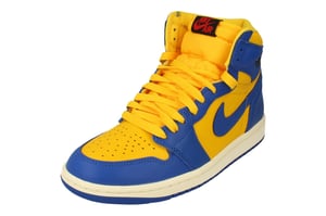 Nike Frauen Air Jordan 1 Retro Hi Og Turnschuhe Gelb
