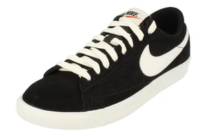 Nike Blazer Low Prm Vntg Wildleder Herren Schwarz Turnschuhe