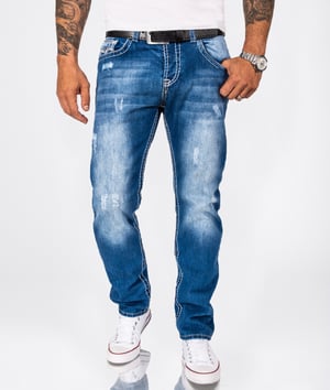 Rock Creek Jeans Blau